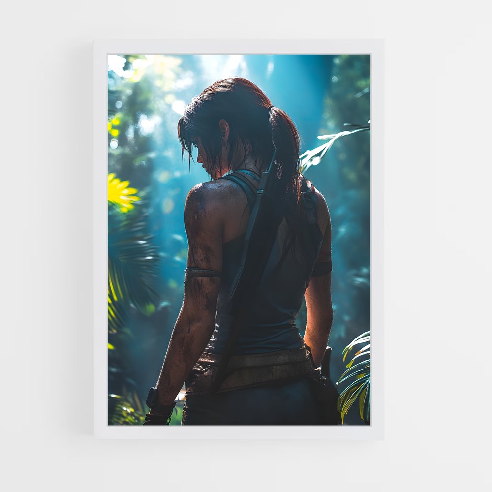 Poster L'Exploratrice des Tombes – affiche Tomb raider (vue 3)